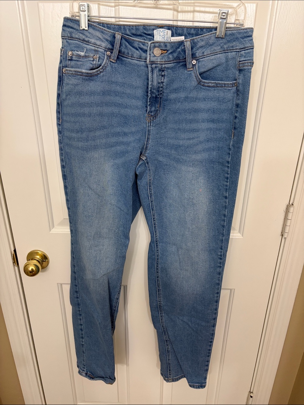 Time and Tru Women's Medium Blue Skinny Stretch Jeans